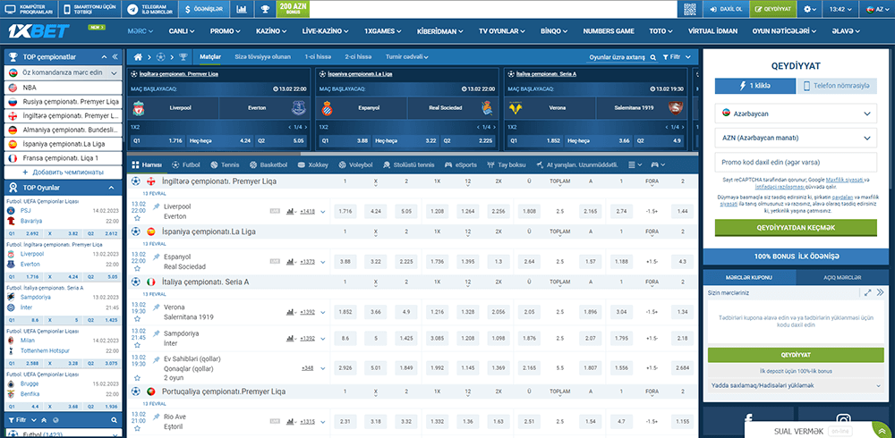 1xBet Azərbaycan