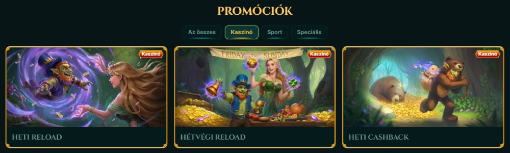 7Signs casino promóciók