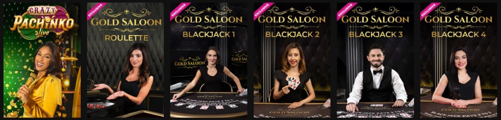 Betinia kaszinó élő játékok