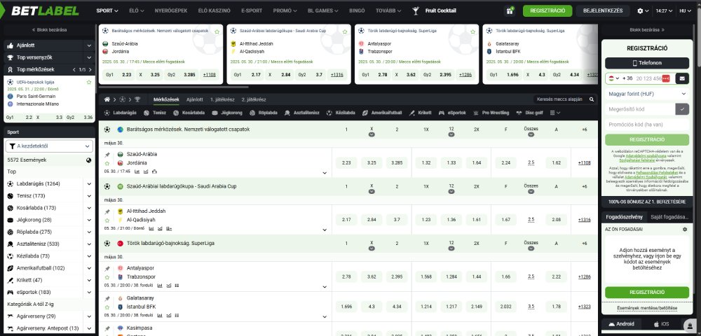 BetLabel Magyarországon