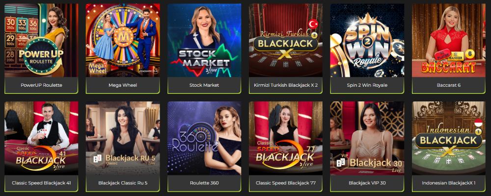 Betovo kaszinó élő játékok