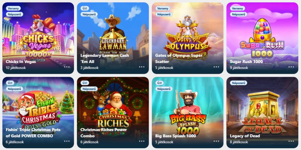 Boabet kaszinó játékok