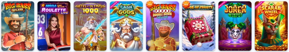 Casino Infinity kaszinó játékok