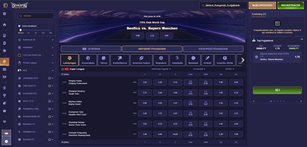 Diva Spin Magyarországon