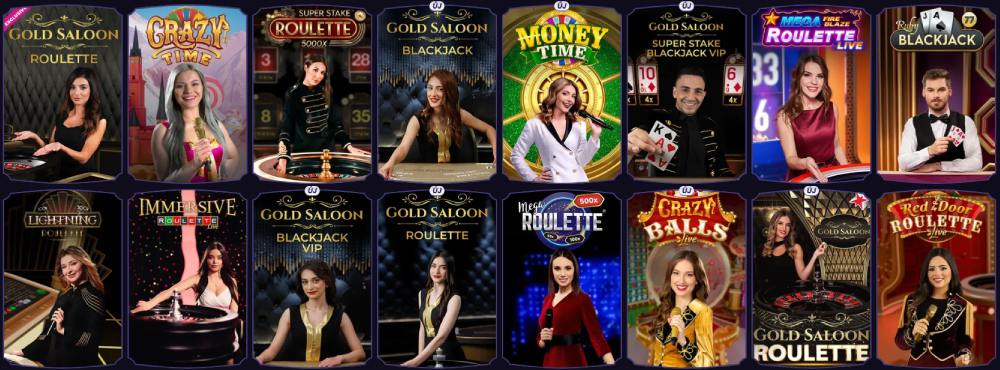 Funbet kaszinó élő játékok