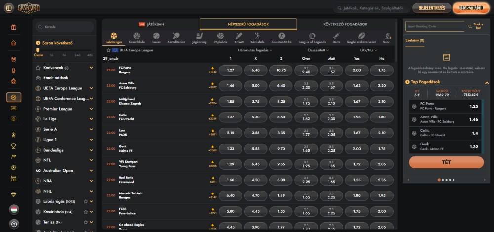 Gransino Magyarországon