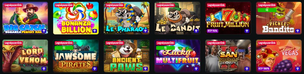 Jettbet kaszinó játékok