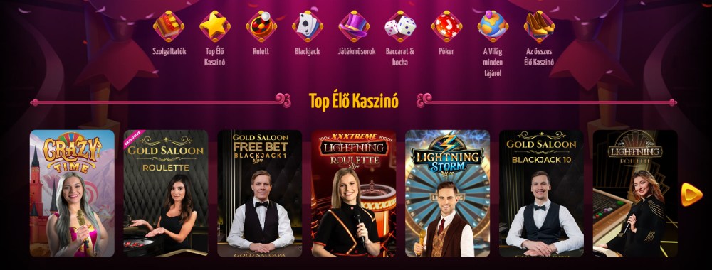 Joker8 kaszinó élő játékok