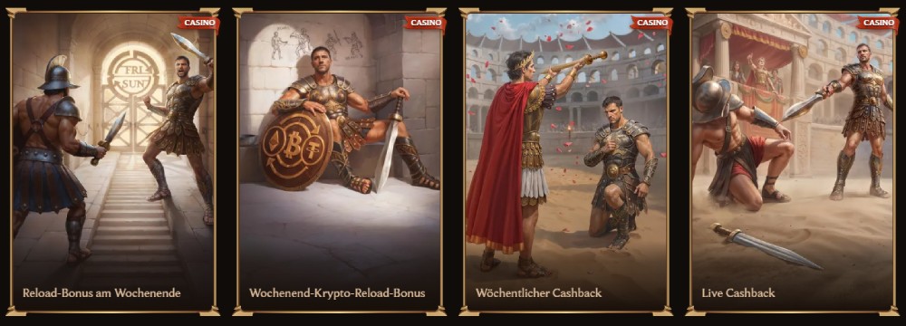 Lanista Casino Bonus