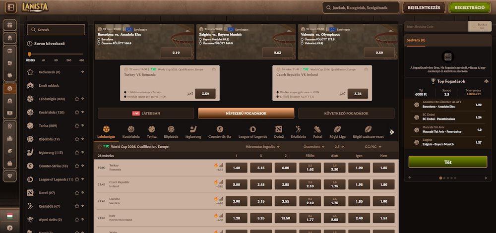 Lanista Magyarországon