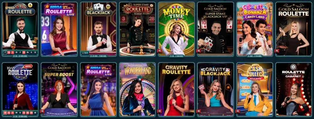 Larabet kaszinó élő játékok