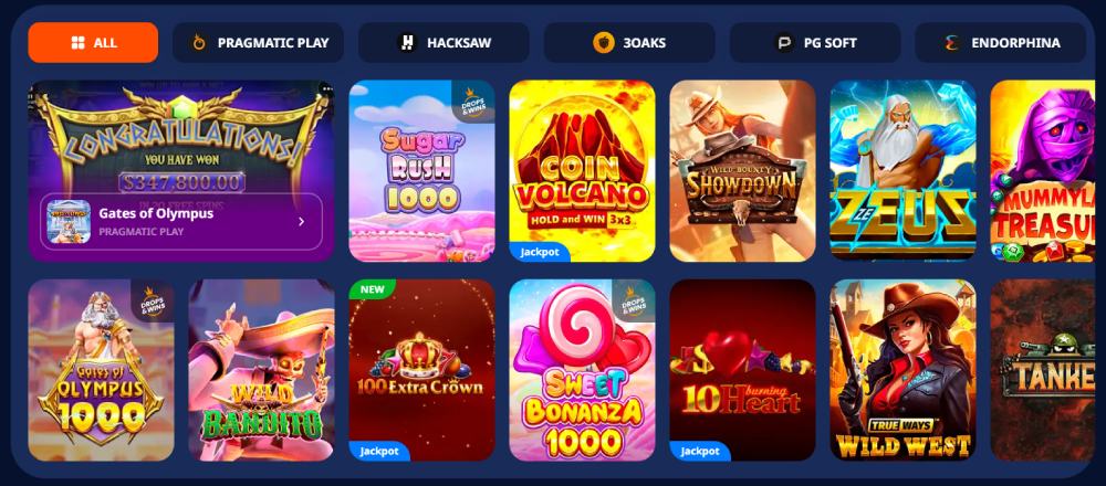 Monro kaszinó játékok