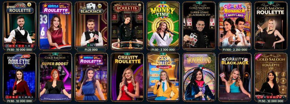 MonsterWin kaszinó élő játékok