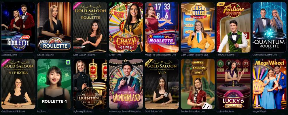 NovaJackpot Live Casino