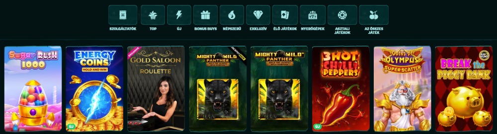 Playio kaszinó játékok