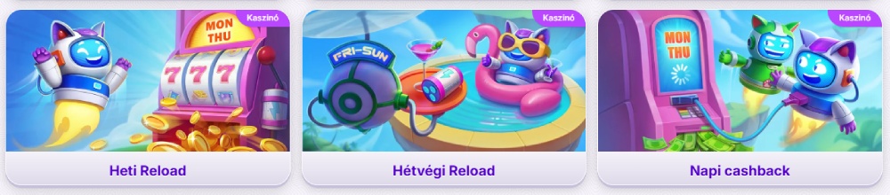 RoboCat Casino bónusz