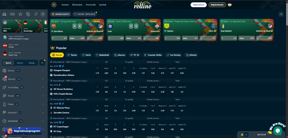 Rollino Magyarországon