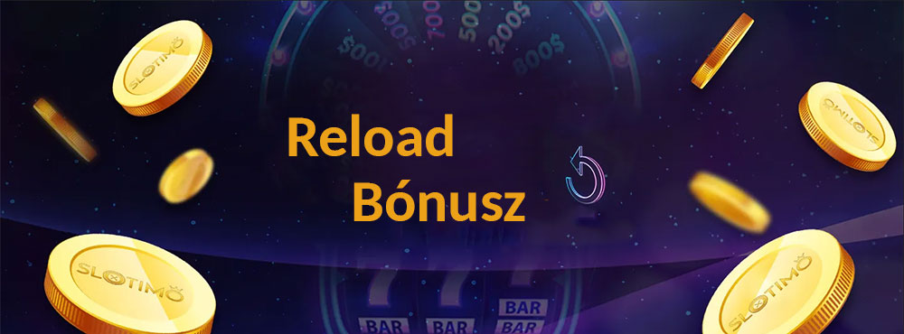 Slotimo casino reload bónusz