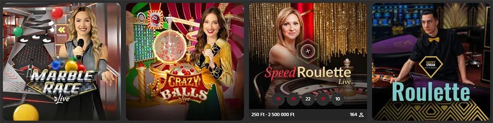 Slotimo kaszinó élő játékok