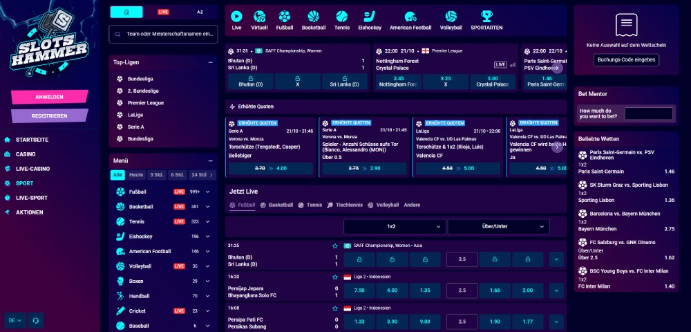 Slots Hammer Schweiz