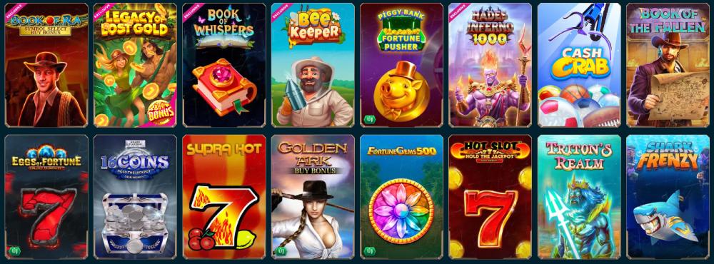 Slotuna kaszinó játékok