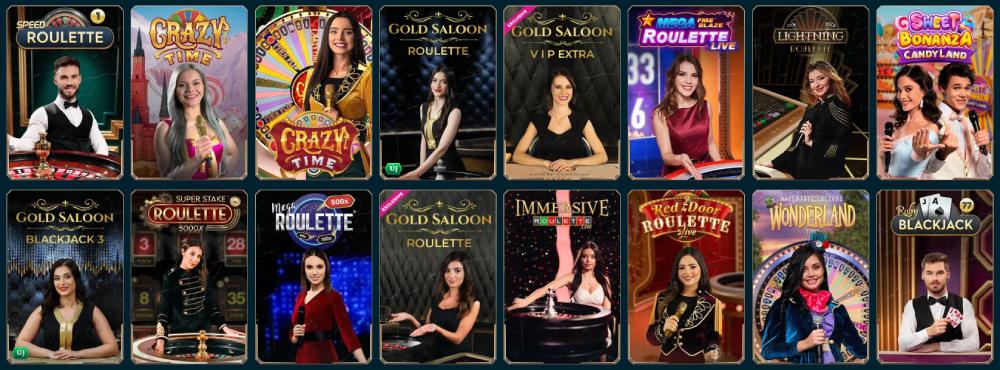 Slotuna kaszinó élő játékok