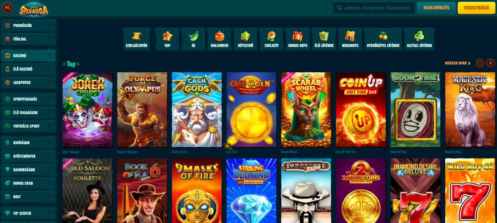 Spinanga új online casino