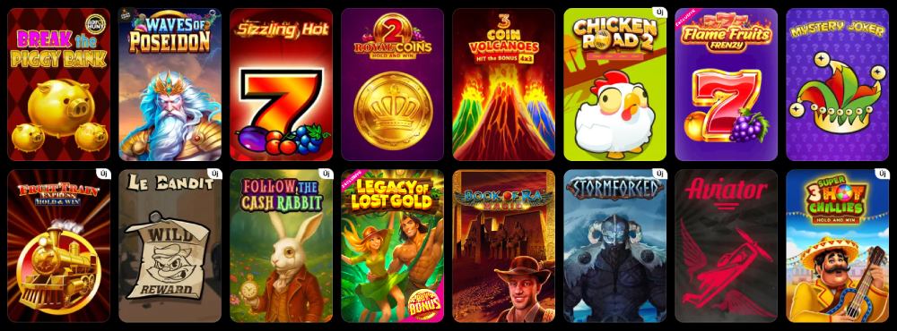 Spinit kaszinó játékok