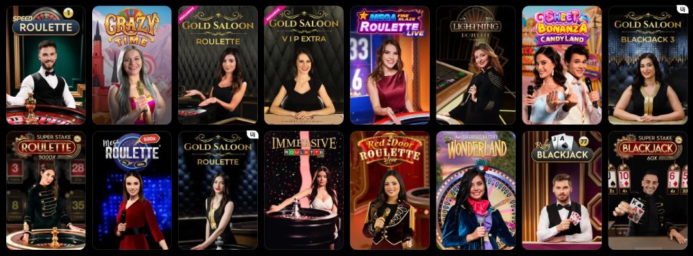 Spinit kaszinó élő játékok