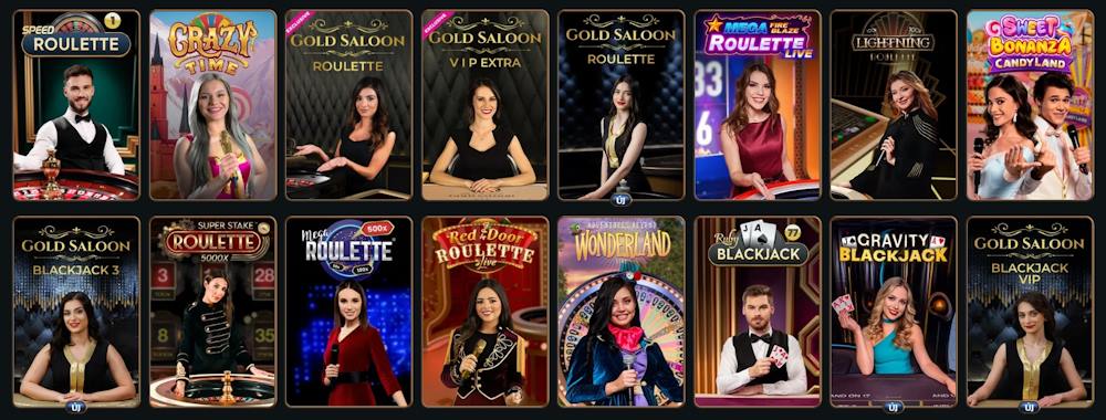 Talismania kaszinó élő játékok