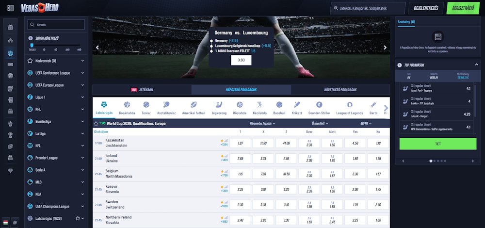 VegasHero Magyarországon