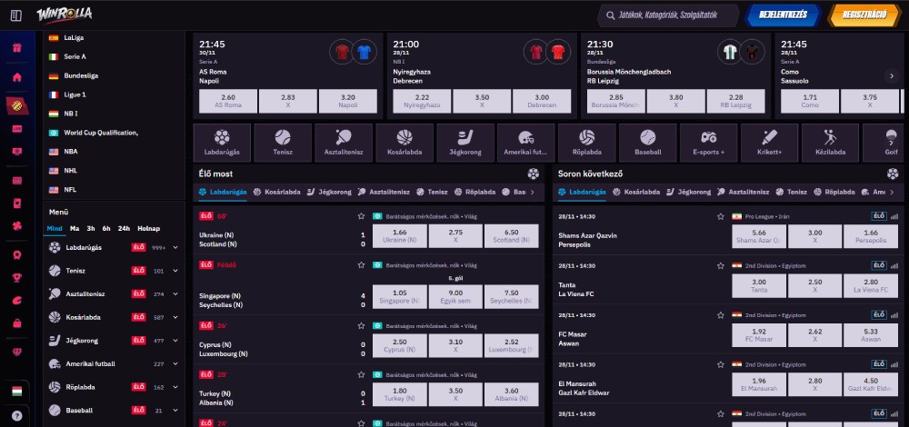 Win Rolla Magyarországon