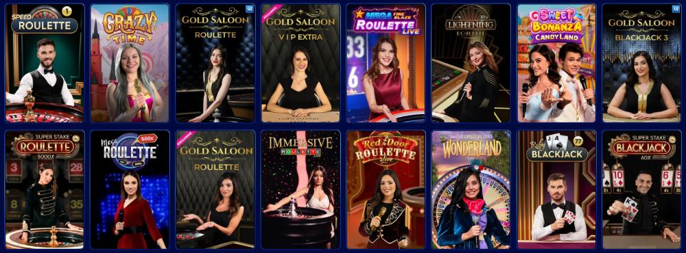 Wonaco kaszinó élő játékok